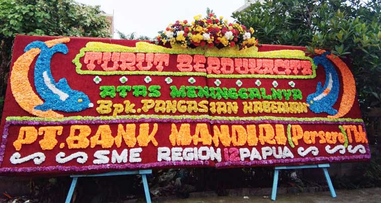 papan bunga Medan