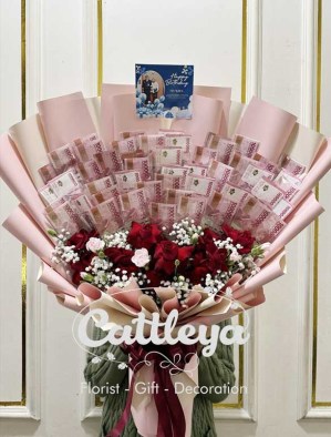 buket uang 100 ribu