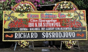 papan bunga dukacita gandeng Jakarta