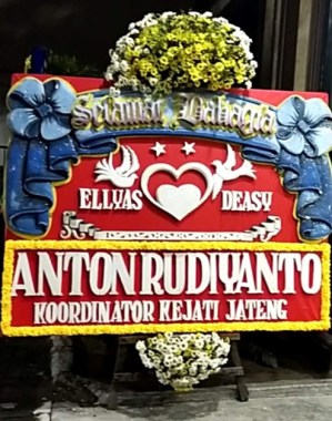 bunga papan pernikahan Jakarta