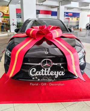dekorasi pita mobil ukuran jumbo